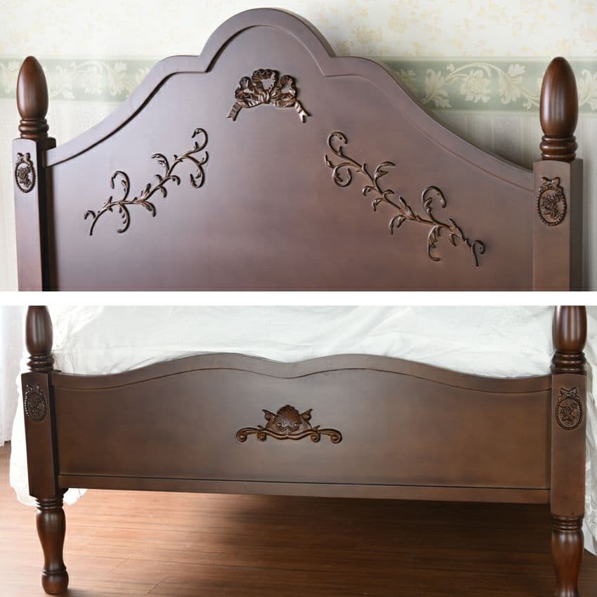 要問い合せ♥️子供～大人女子まで♥️ロココ調　プリンセスベッド　癒される♪　2色