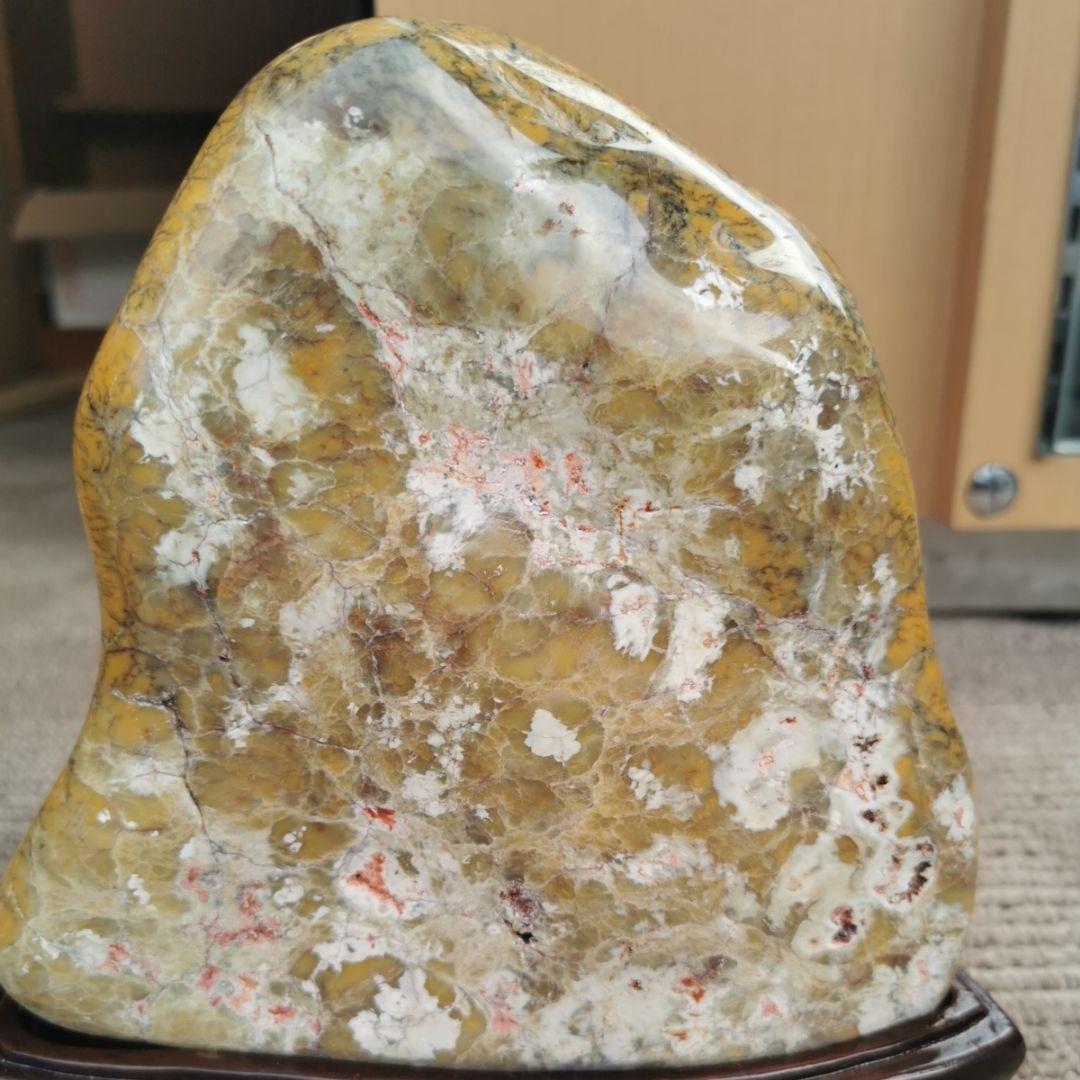 デンドリティックオパール　鑑賞石　石　置物　オブジェ　インテリア