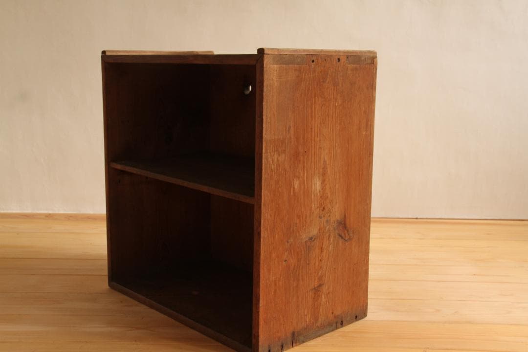 収納棚　棚　小物入れ　木製　古道具　古家具　アンティーク　ビンテージ　レトロ