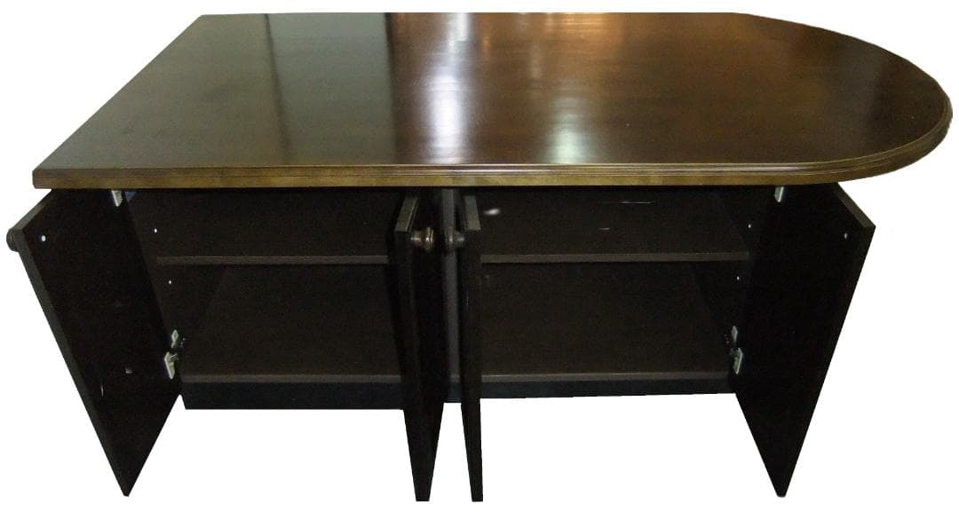 カウンターテーブル（下部収納）ロイヤルブラウン★W1500×D800×H700⑥