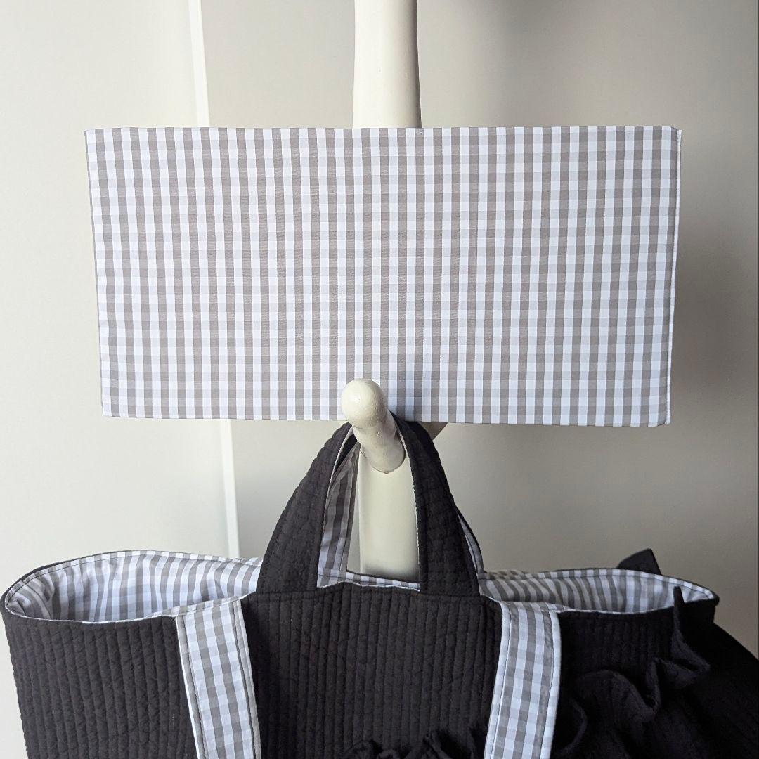 えり。様確認用 ヌビバッグ 大きめサイズ フリル マザーズバッグ ハンドメイド