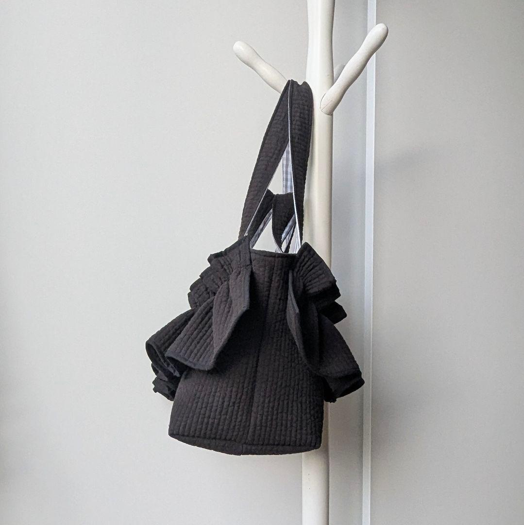 えり。様確認用 ヌビバッグ 大きめサイズ フリル マザーズバッグ ハンドメイド