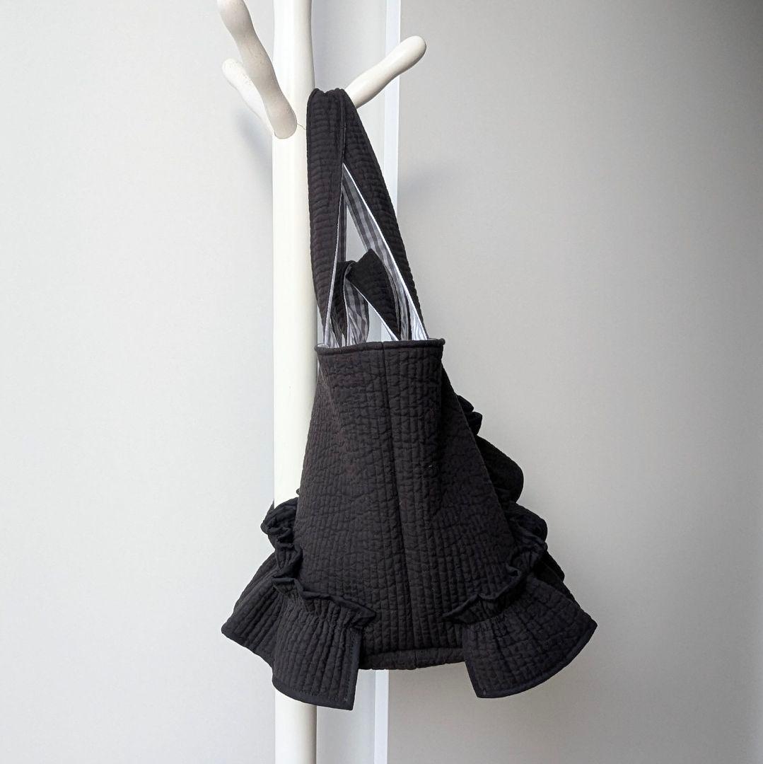 えり。様確認用 ヌビバッグ 大きめサイズ フリル マザーズバッグ ハンドメイド