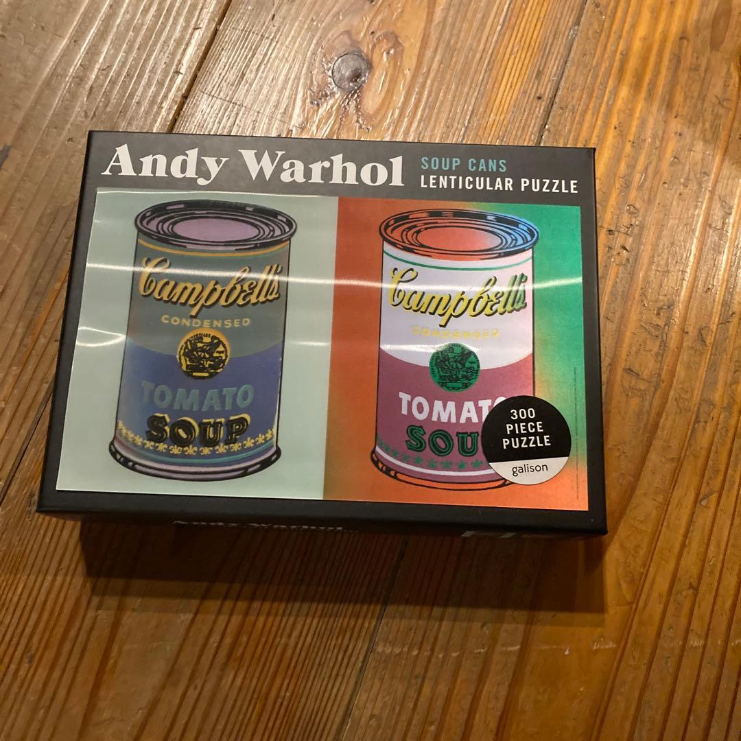 アンディ・ウォーホル キャンベルスープ缶 レンズパズル 300ピース