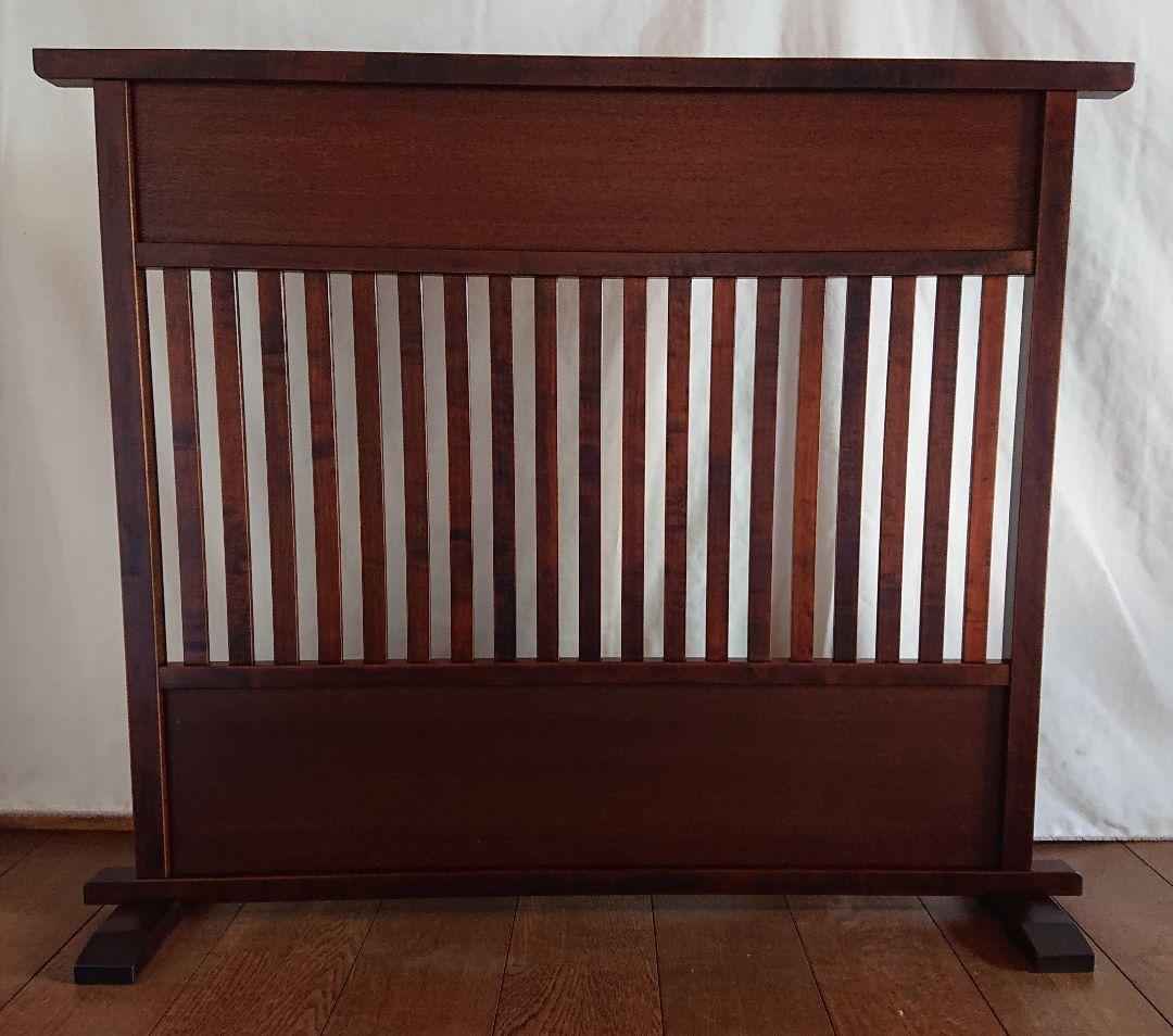 #衝立　１枚式　和風パーテーション間仕切り衝立格子状衝立屏風⑤