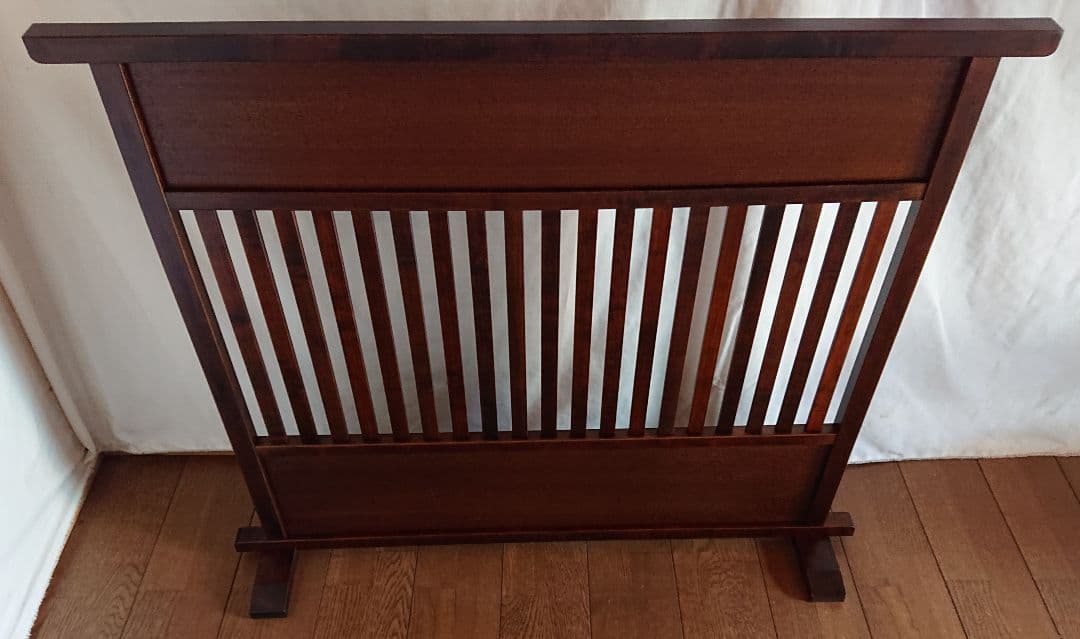 #衝立　１枚式　和風パーテーション間仕切り衝立格子状衝立屏風⑤