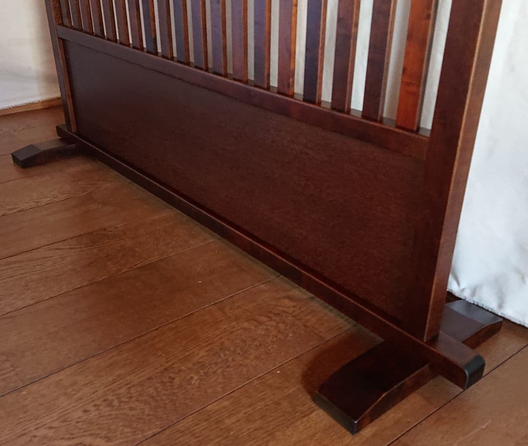 #衝立　１枚式　和風パーテーション間仕切り衝立格子状衝立屏風⑤