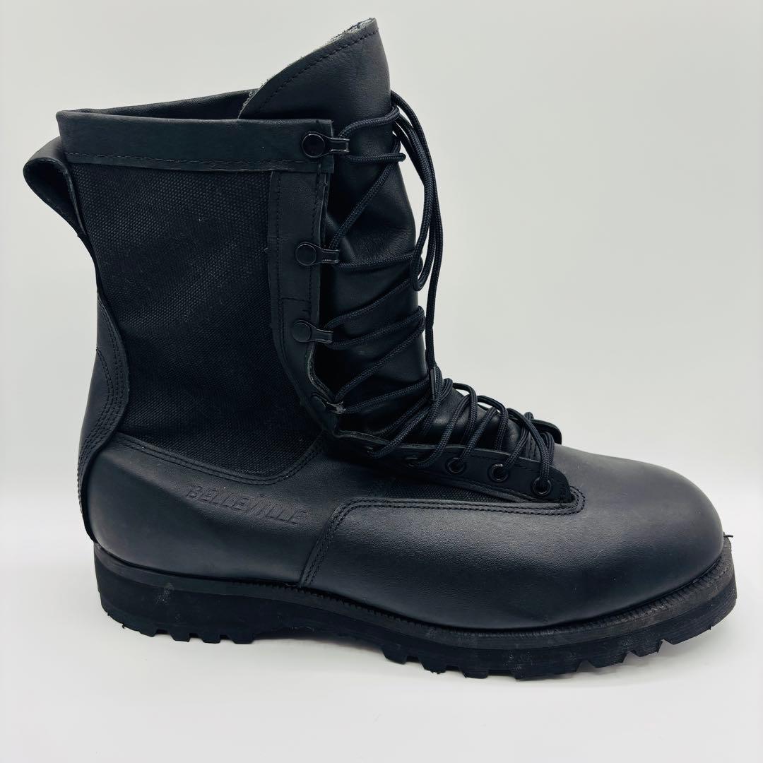 新品タグ付　ベルビル　コンバットブーツ　ブラック　31.5cm　ゴアテックス