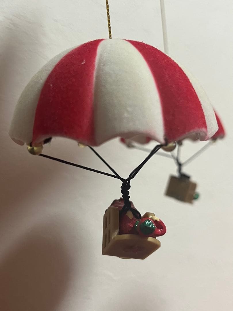 ミスタークリスマス カルーセル パラシュート オルゴール ジャンク品