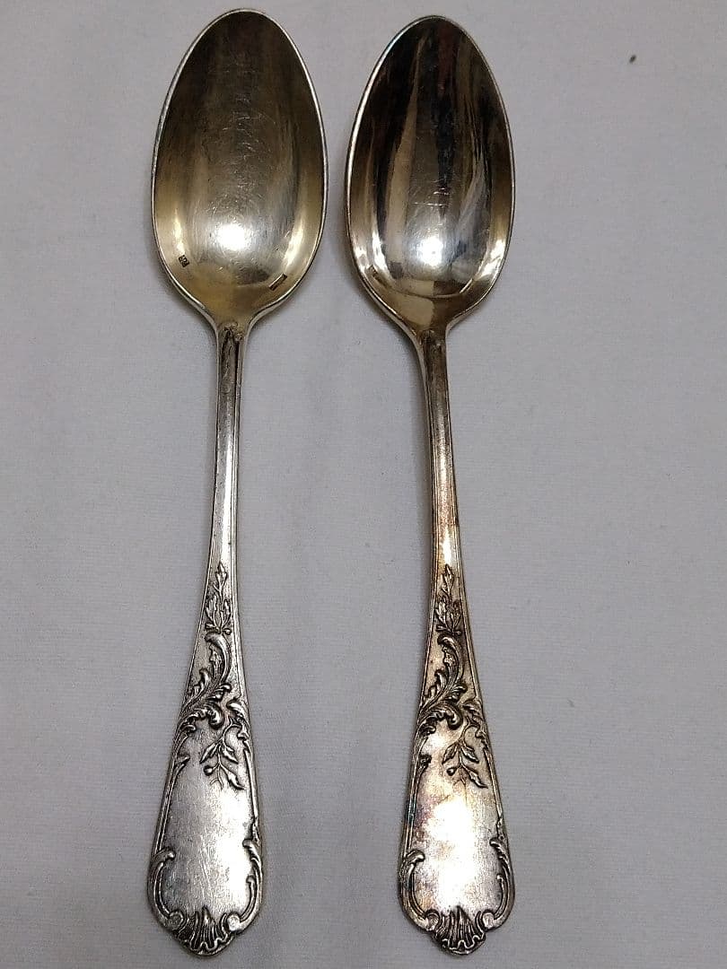 フランス　A.Foch DIJONアンティークスプーン12本セット