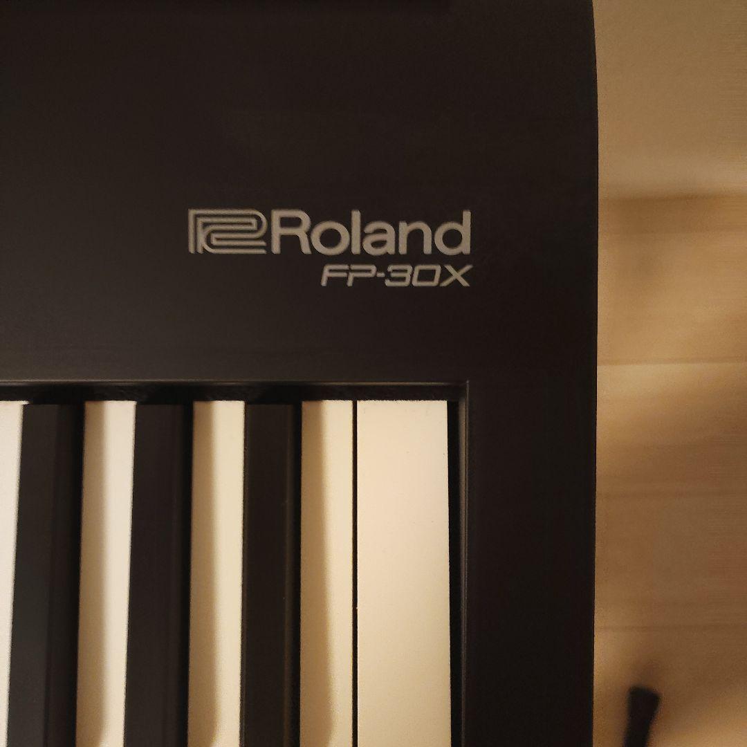 美品　中古　Roland FP-30X ブラック デジタルピアノ