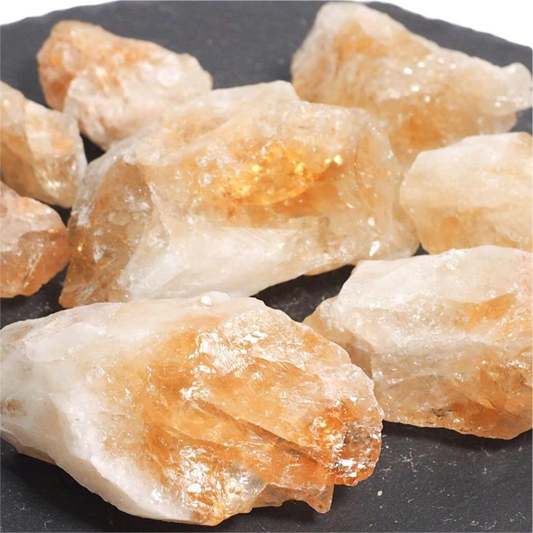 300★特別ご提供★希少シトリンラフ原石【ブラジル産黄水晶ロッククリスタル】❤️