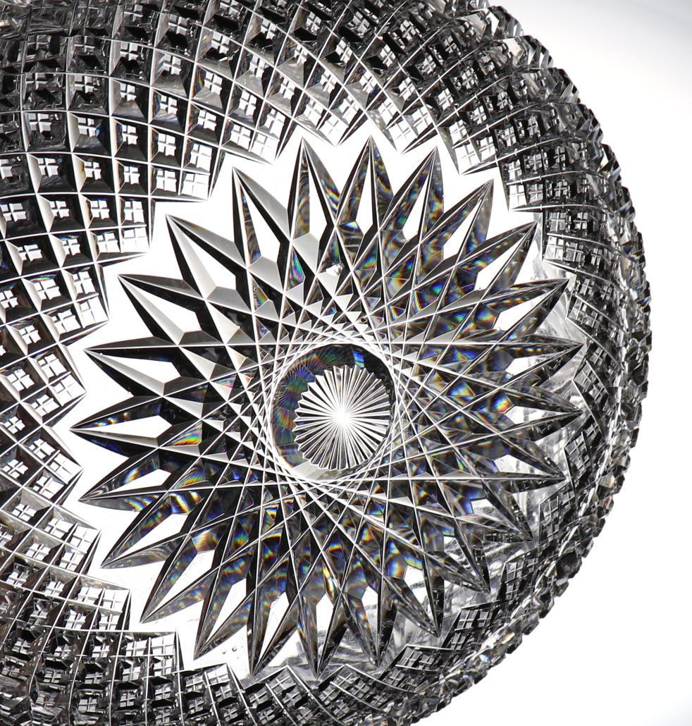 オールド・バカラ 特別注文品 最高級 大型切子鉢 ボウル 春海商店 菓子