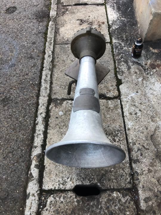 アンティーク　汽笛　船用　舶用　エアホーン　置物