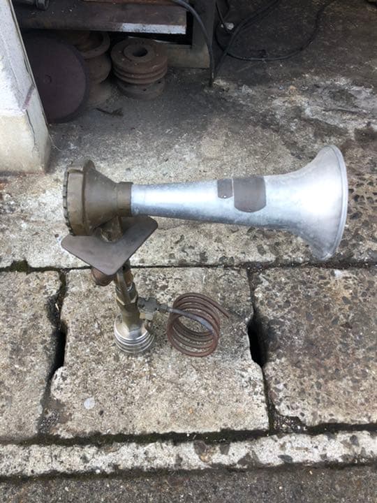 アンティーク　汽笛　船用　舶用　エアホーン　置物