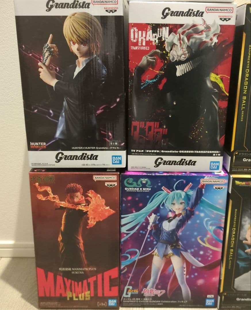 早い者勝ち！　プライズフィギュア　まとめ売り 9点　新作あり