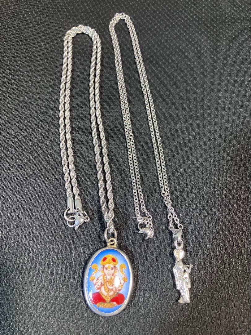 藤井風 着用 ペンダント セット ネックレス オーム ガネーシャ