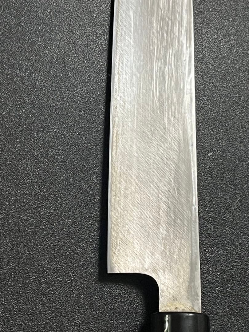 高級柳刃包丁 木製ハンドル 専用ケース付き