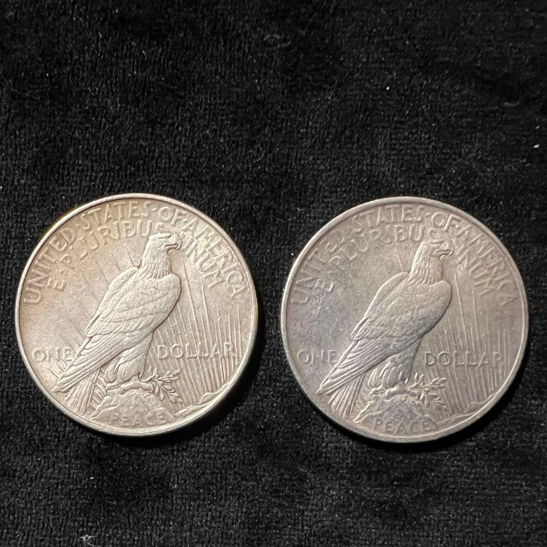 銀貨　ピースダラー　ワンダラー　