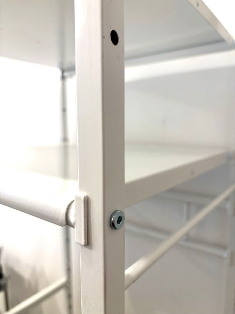 【送料込】ゴミ箱上ラック／ 伸縮／キッチンラック／組み立て済み