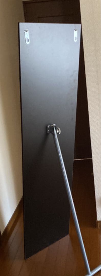 着払い❗️スタンドミラー　壁掛けミラー　姿見　飛散防止ヒィルム加工　used