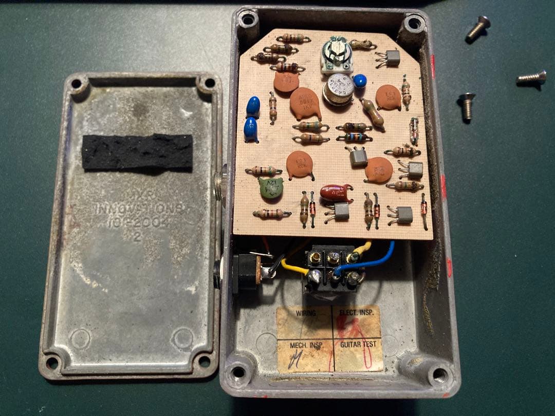 MXR DynaComp 1977年製 ビンテージ スクリプトロゴ　ダイナコンプ