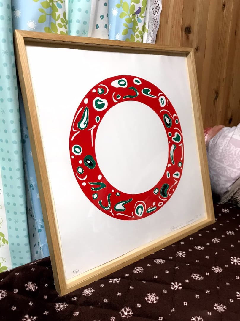 不詳/作者不詳/島の浴場図/布袋屋掛軸HB-344