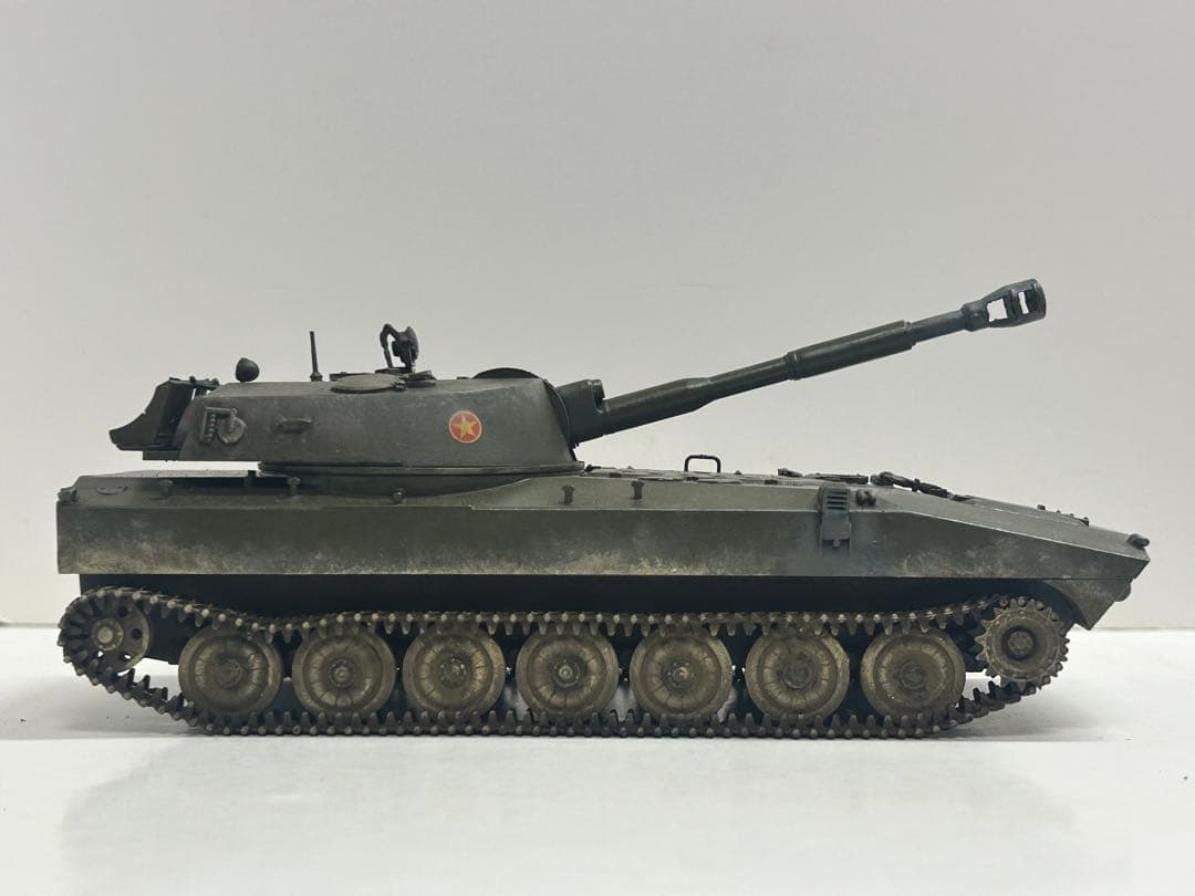 スキフ 1/35 2S1 グヴォズジーカ　完成品　自走砲　戦車　模型　ベトナム