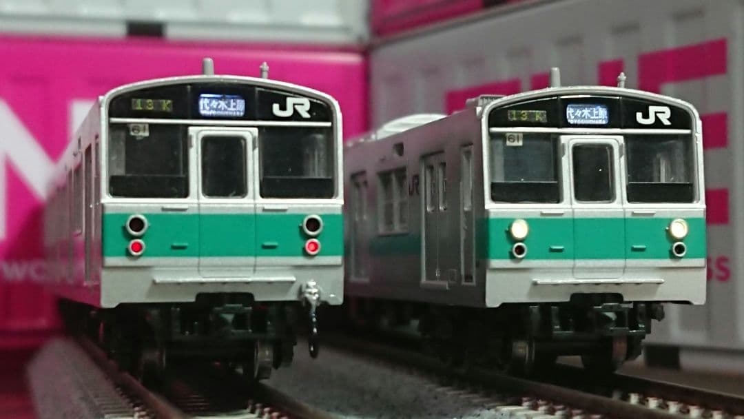 Nゲージ マイクロエース 203系100番台 LED換装 ドア窓表記 精密加工品