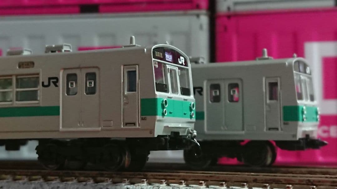 Nゲージ マイクロエース 203系100番台 LED換装 ドア窓表記 精密加工品