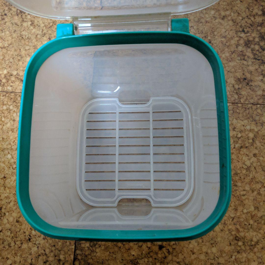 タッパーウェア3点 すのこ付き野菜ケース他2個 - メルカリ