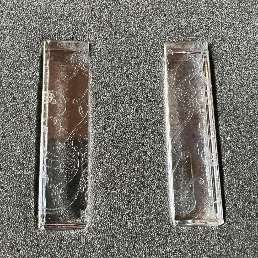 バカラBaccarat パルメ　皿、ボウル、箸置き4点セット　希少　激レア品