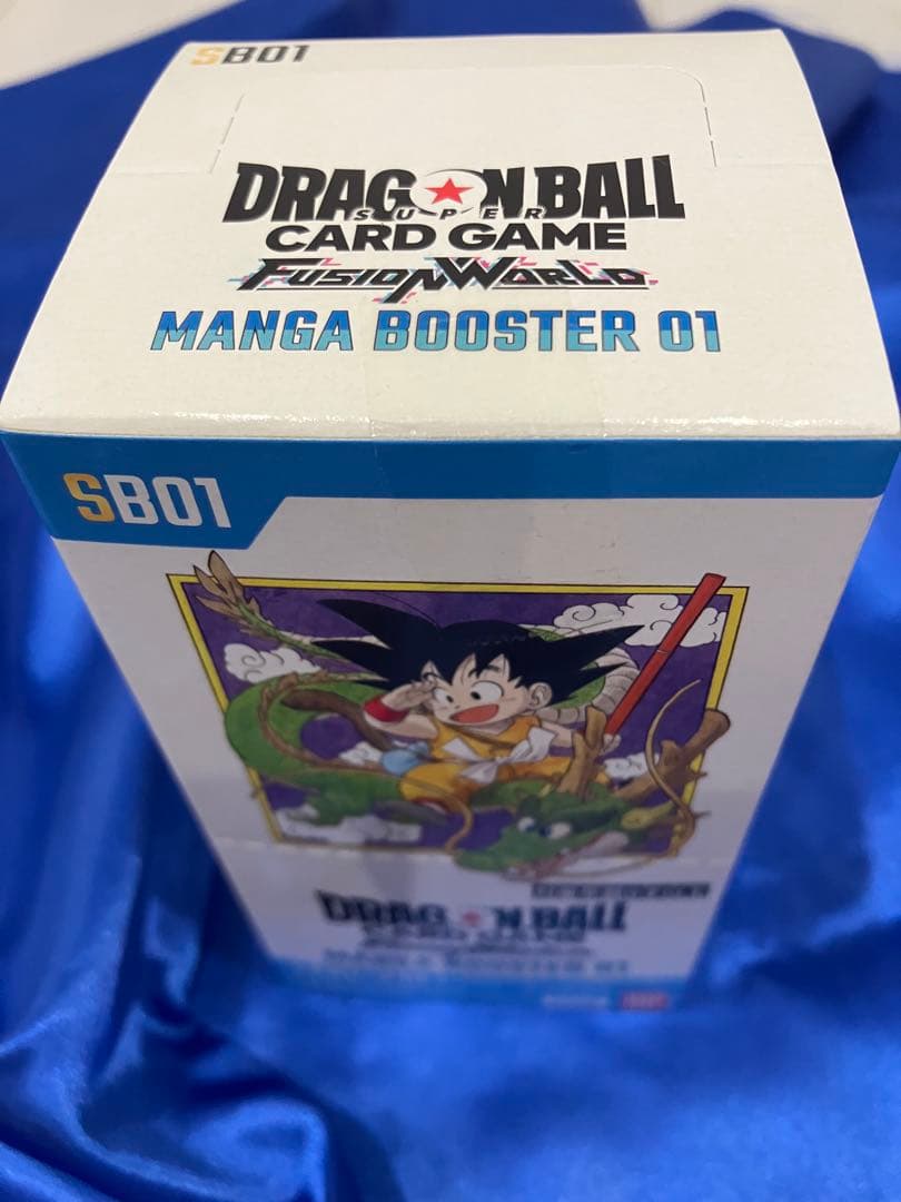 ドラゴンボールスーパーカードゲーム マンガブースター01 テープ付き　未開封