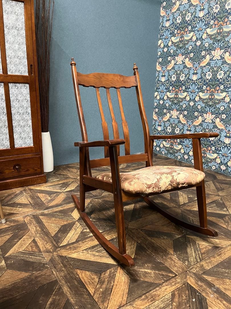 ロッキングチェア 昭和レトロ 椅子 難あり 当時物