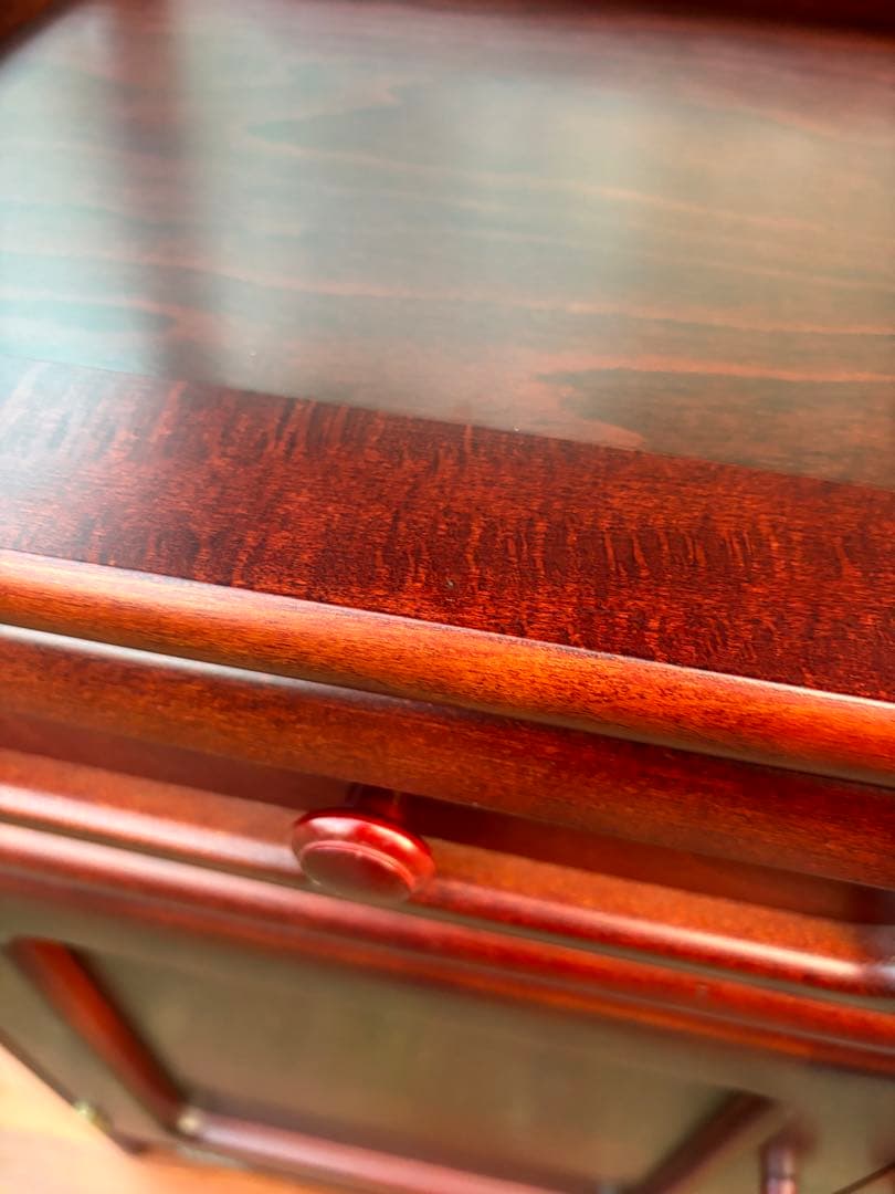 karimoku カリモク TEL/FAX台　飾り棚　キャビネット