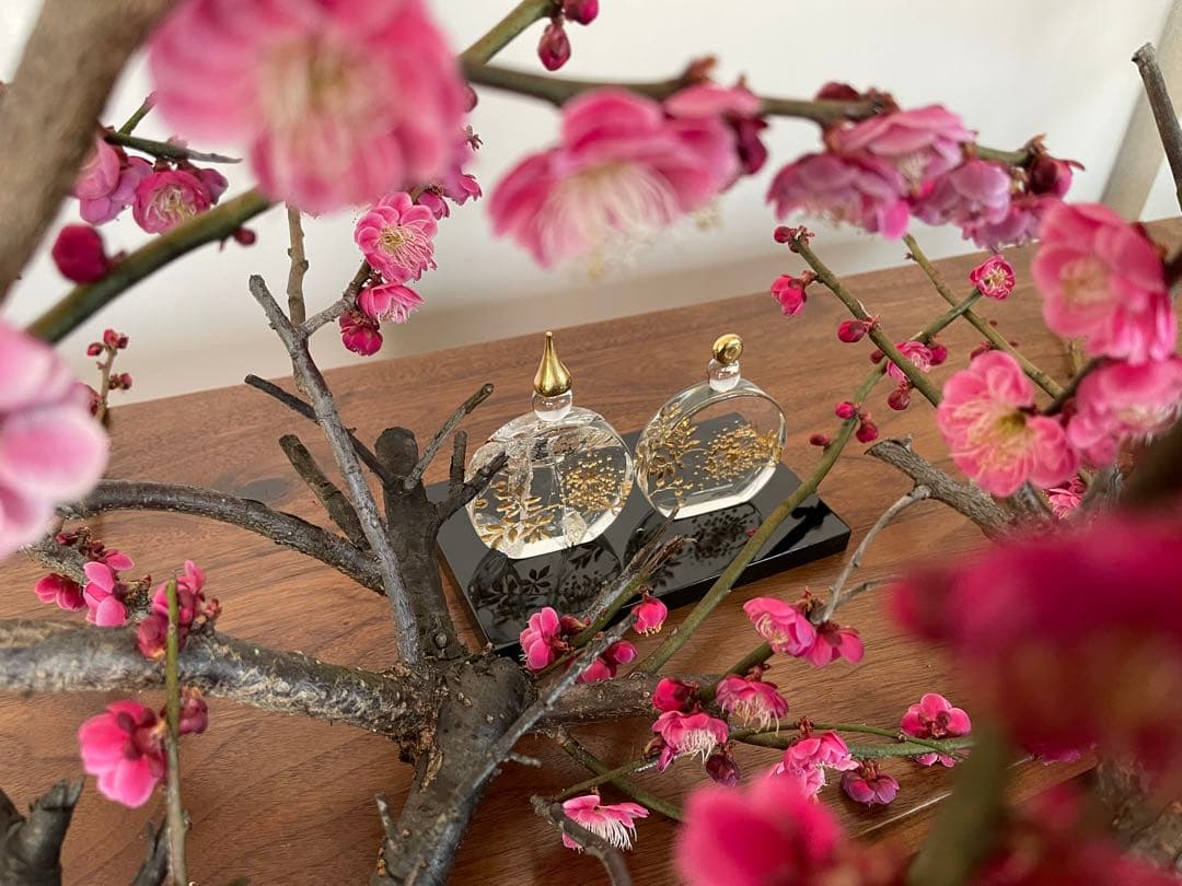 時澤真美 ガラスひな人形　雛人形