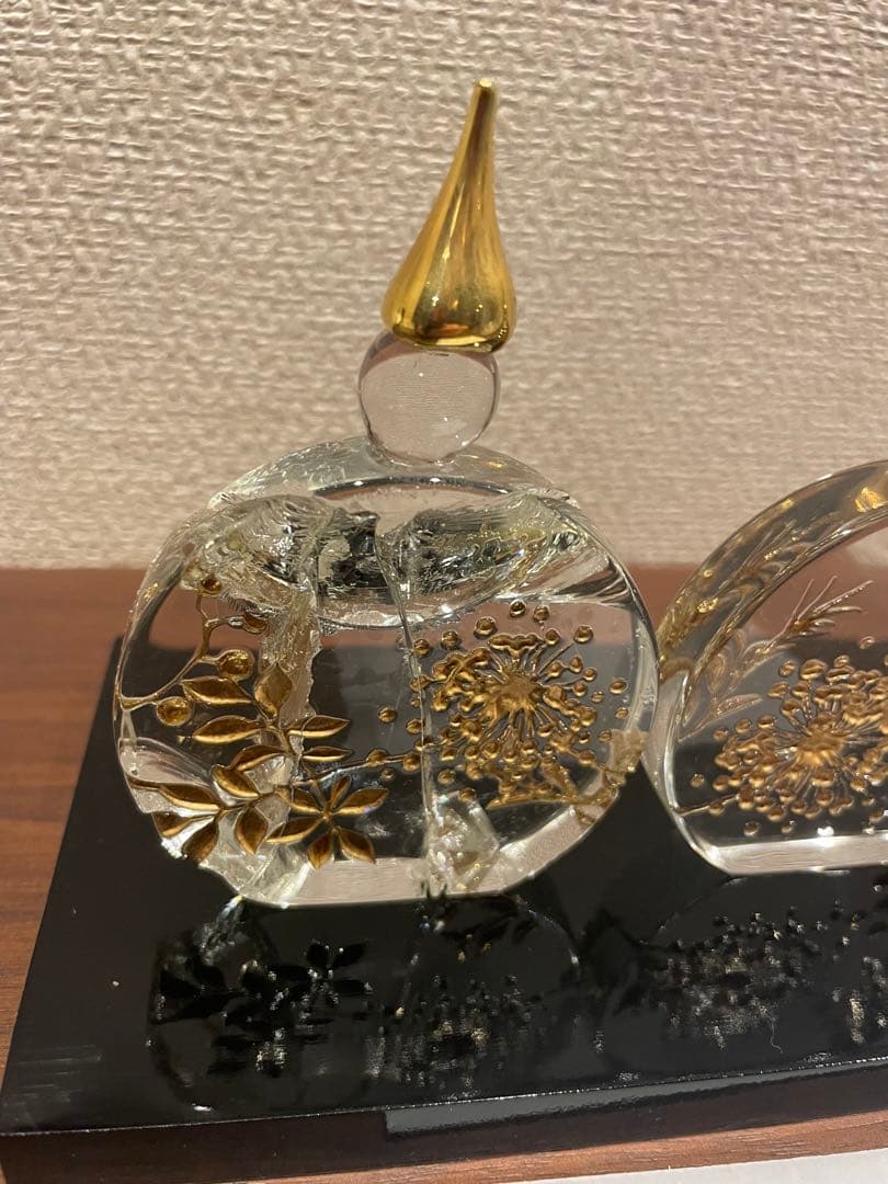 時澤真美 ガラスひな人形　雛人形