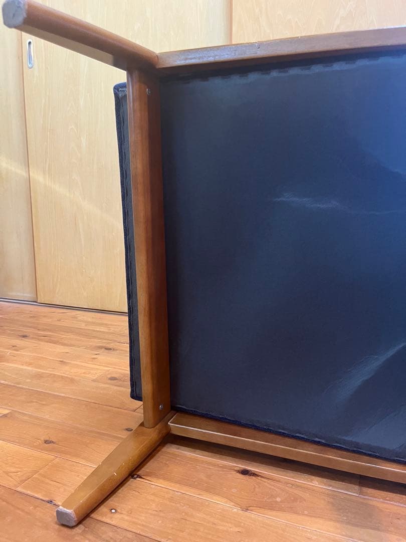 u*1様 カリモク60 Kチェア 1シーター タープブルー 難あり