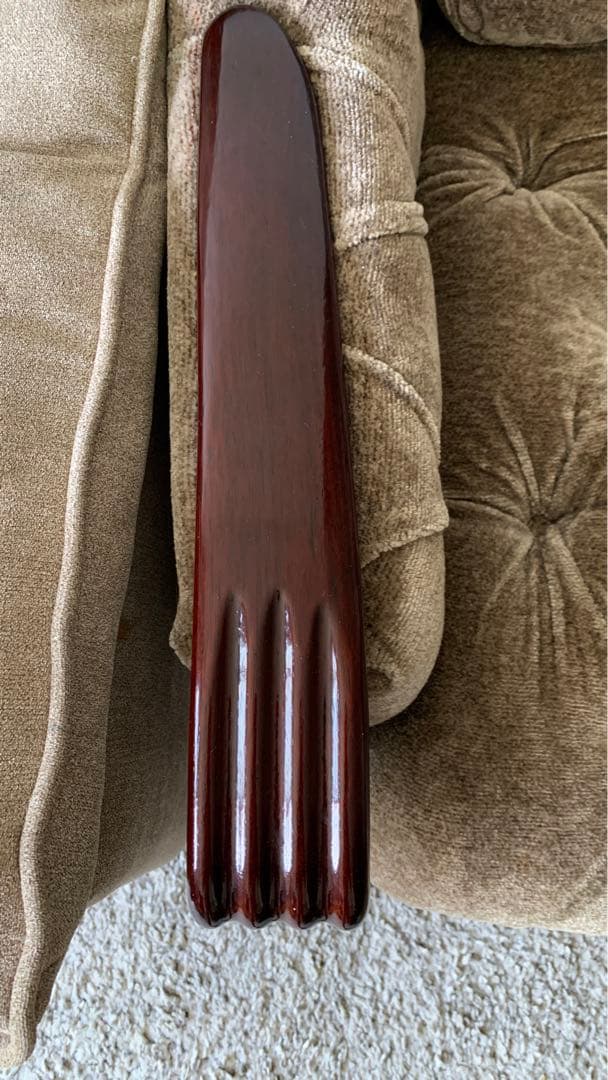 ベルベット ソファ ボタン留め ベージュ