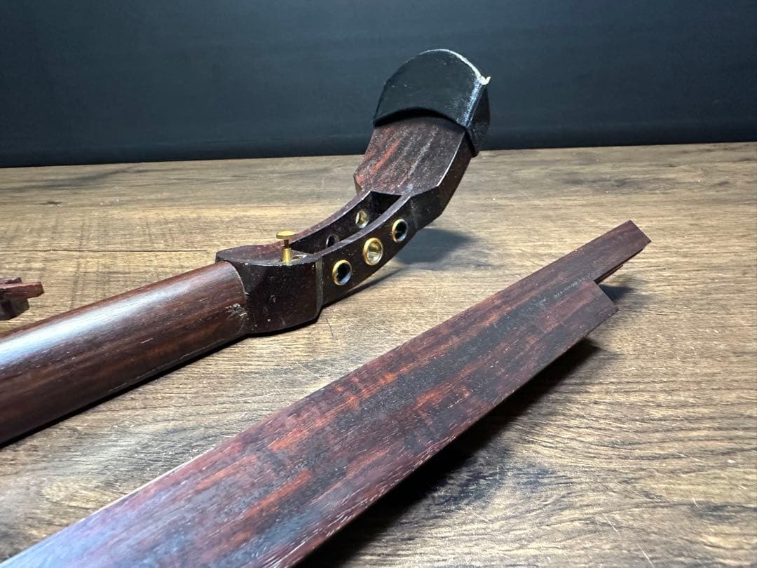 三味線 細棹 短棹 紅木 金細 綾杉