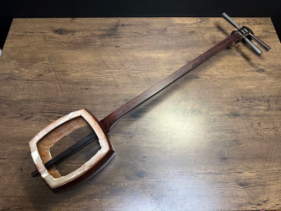 三味線 細棹 短棹 紅木 金細 綾杉