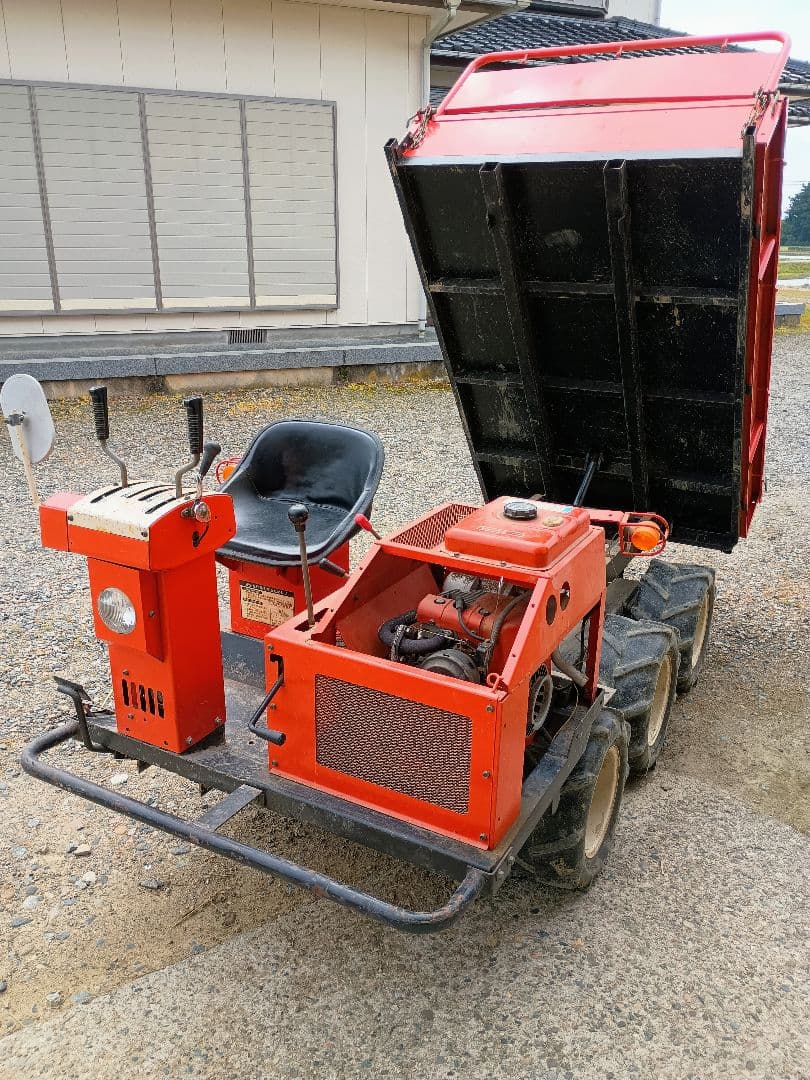 四国製作所運搬車 6輪車SC-500 油圧ダンプ付き