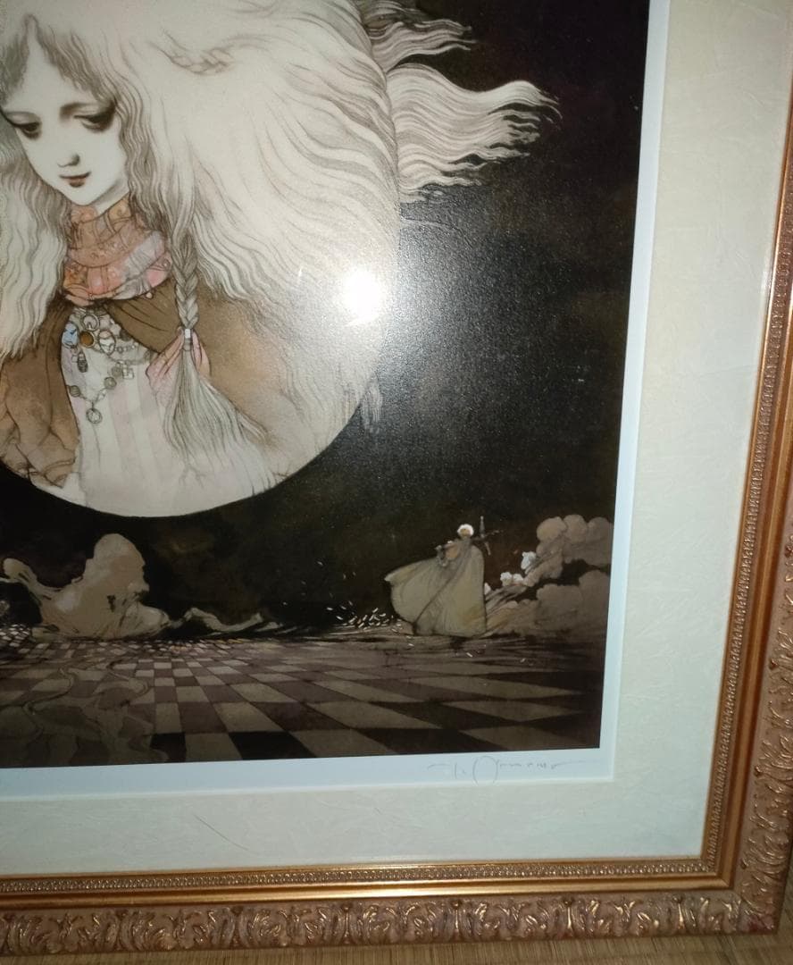 天使のたまご 想空 シルクスクリーン 版画 天野喜孝 - メルカリ