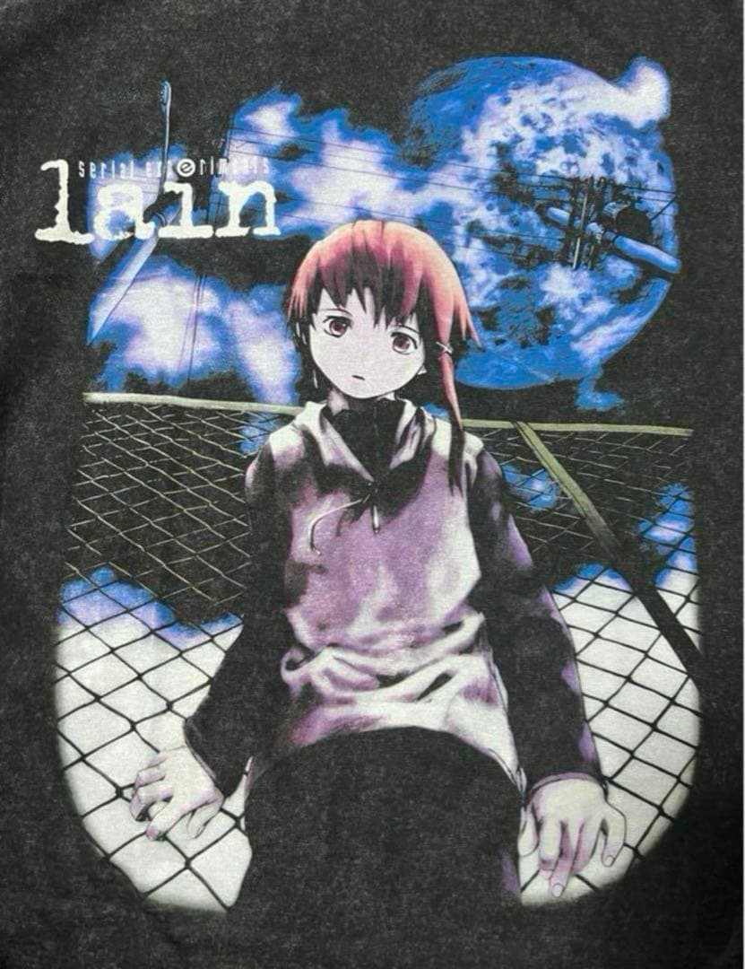 serial experiments lain レイン ヴィンテージ加工Tシャツ - メルカリ