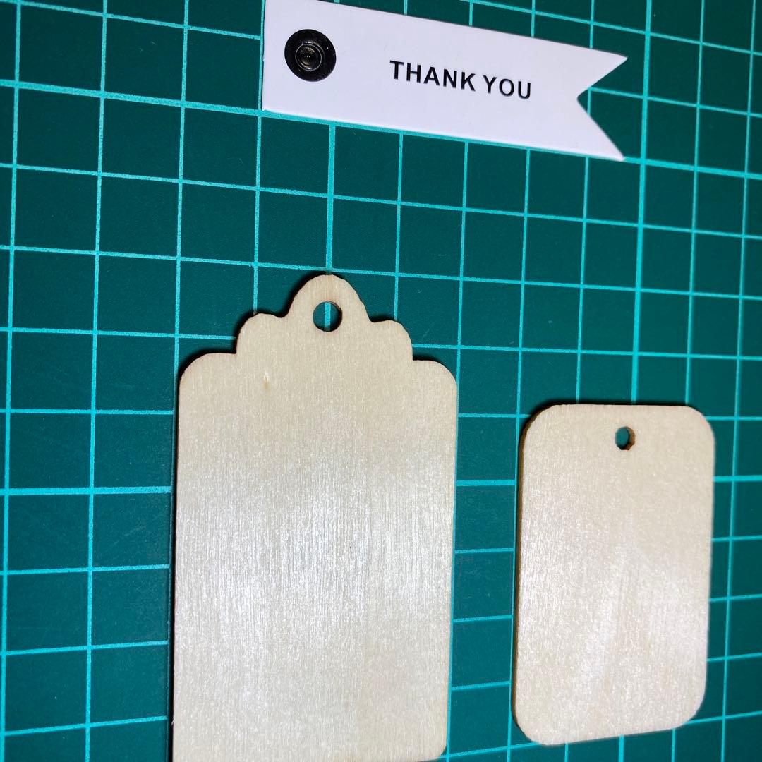 木製はんこ 木製タグ クラフトパンチ セット売り