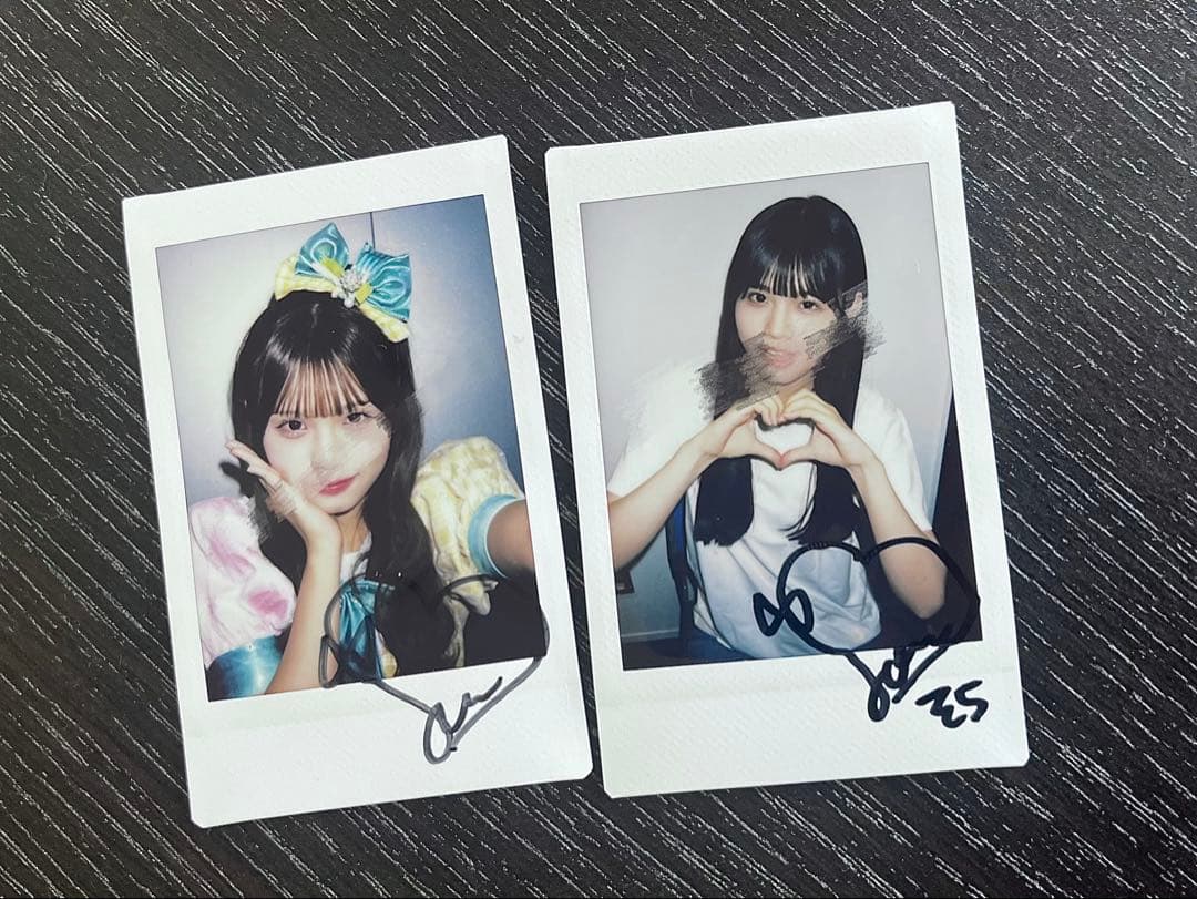 萩田そら 直筆サイン入りチェキ - メルカリ