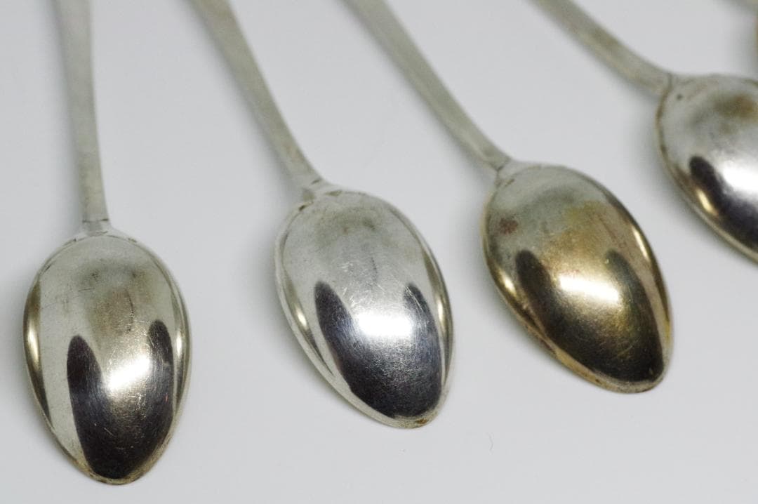 No6【純銀・ソリッドシルバー】 6本セットスプーン