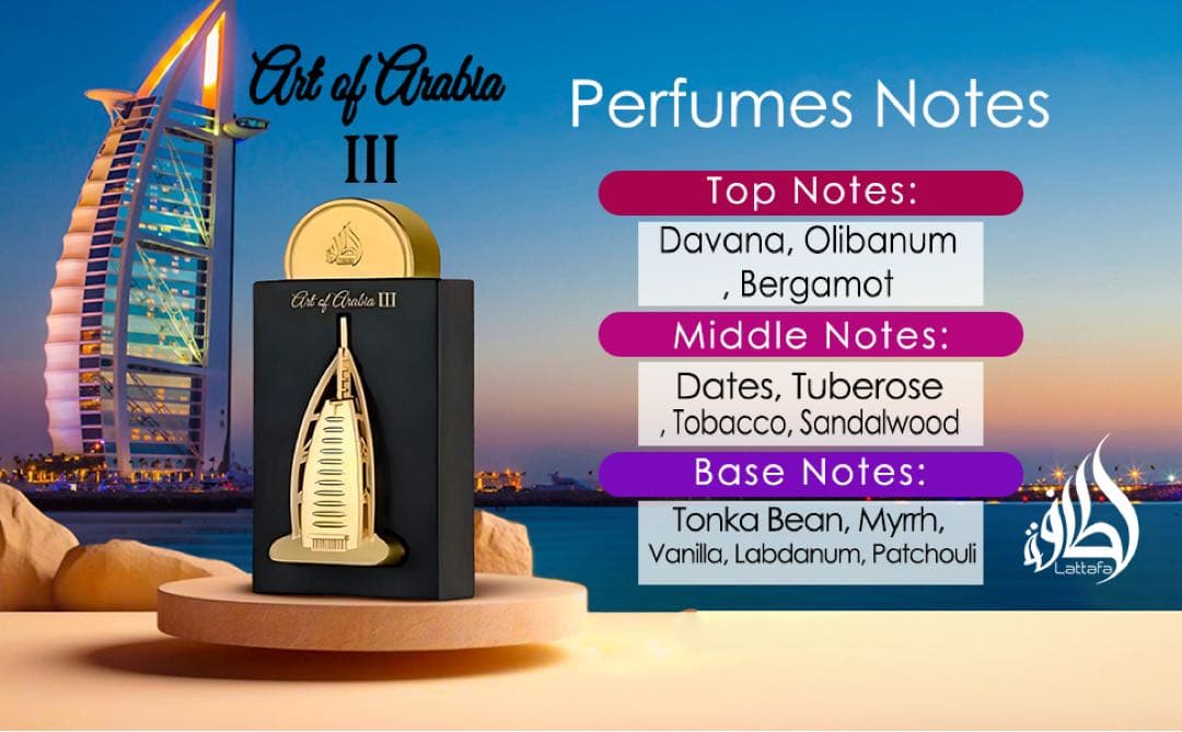 Lattafa Art of Arabia III マリオン様