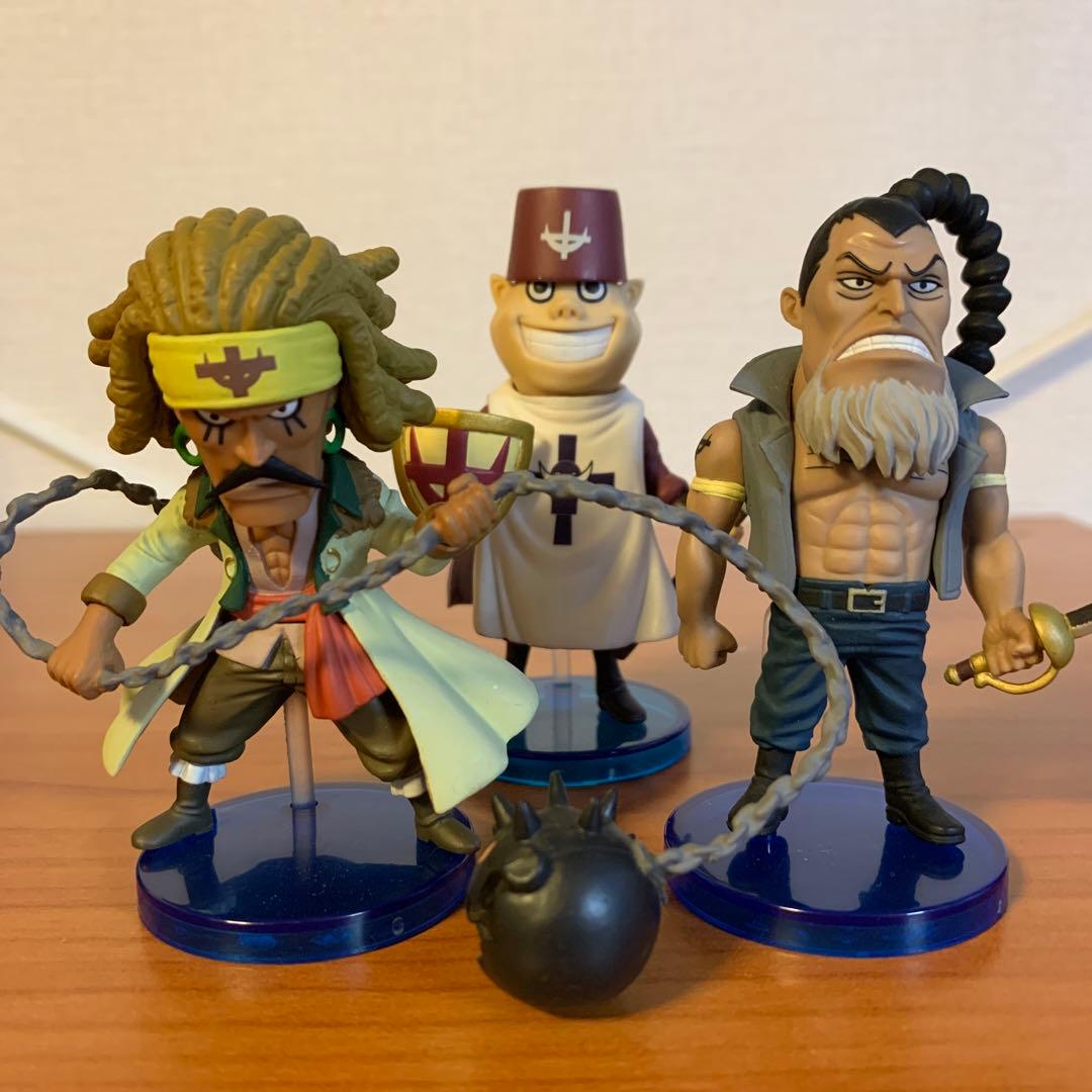 ワンピース 白ひげ海賊団 隊長 ワーコレ 3体セット - メルカリ