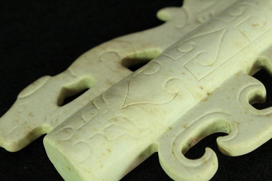 中国美術 古代 砡刻 装飾品 六件 まとめて コレクター蔵品(K-YC518)